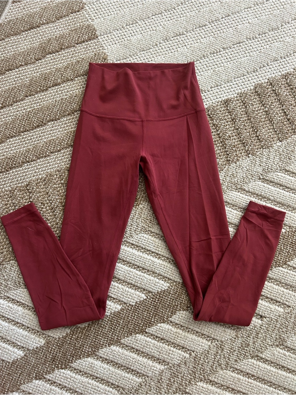 Lululemon Athletica Leggings in Deep Wine
